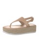 Stuart Weitzman Leather Espadrilles