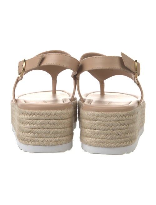 Stuart Weitzman Leather Espadrilles