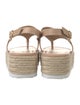 Stuart Weitzman Leather Espadrilles