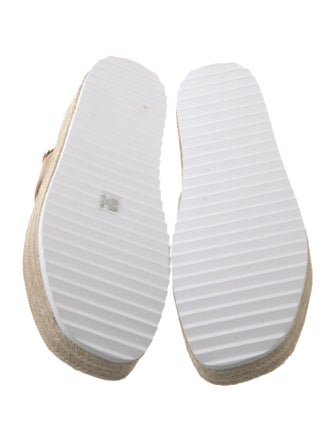 Stuart Weitzman Leather Espadrilles