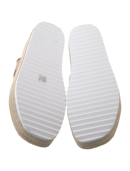 Stuart Weitzman Leather Espadrilles