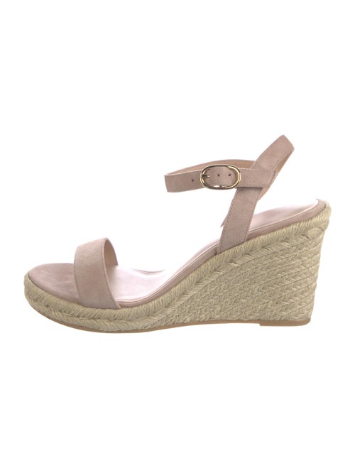 Stuart Weitzman Suede Espadrilles