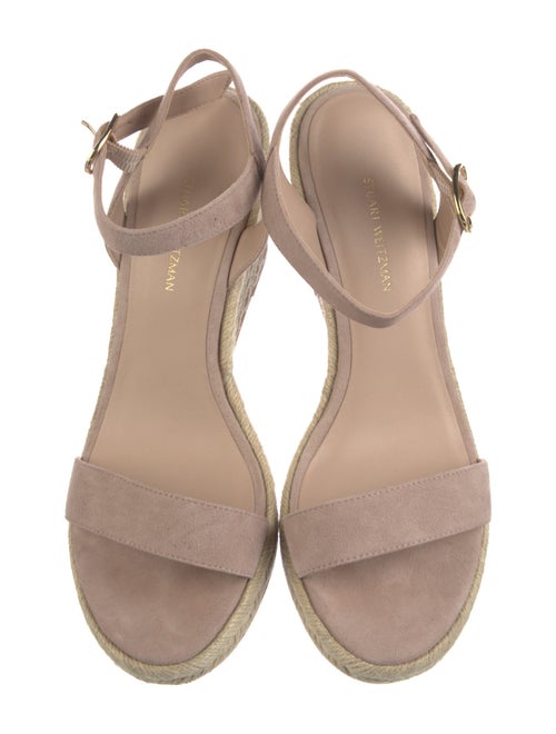 Stuart Weitzman Suede Espadrilles