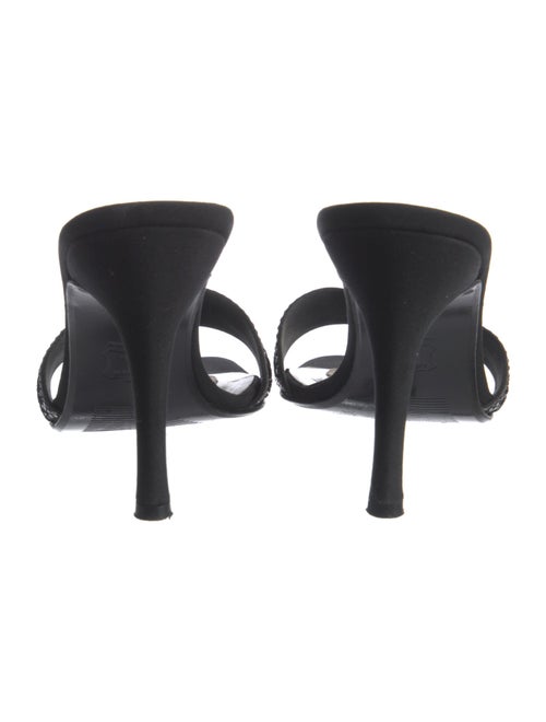 Stuart Weitzman Satin Slides