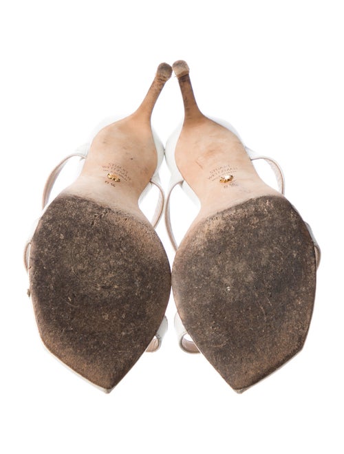 Stuart Weitzman Leather Slides