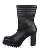 Stuart Weitzman Leather Sock Boots
