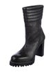 Stuart Weitzman Leather Sock Boots