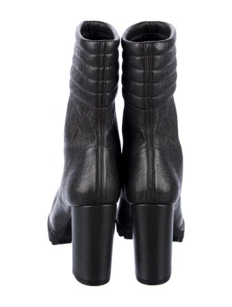Stuart Weitzman Leather Sock Boots