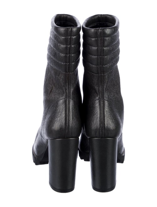 Stuart Weitzman Leather Sock Boots