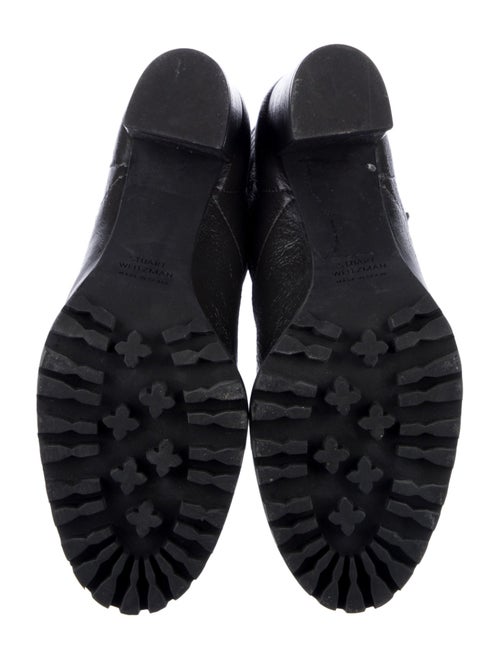 Stuart Weitzman Leather Sock Boots