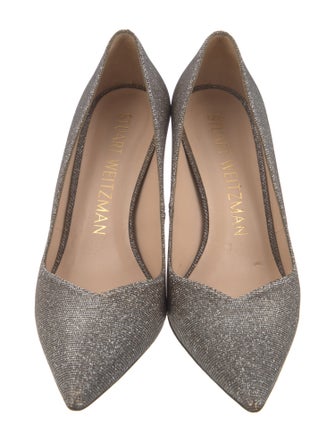 Stuart Weitzman Glitter Pumps
