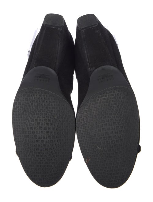 Stuart Weitzman Suede Bow Accents Pumps