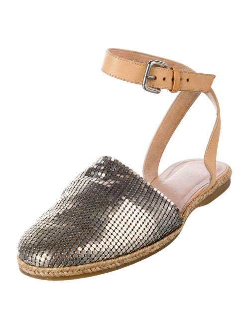 Stuart Weitzman Leather Printed Espadrilles