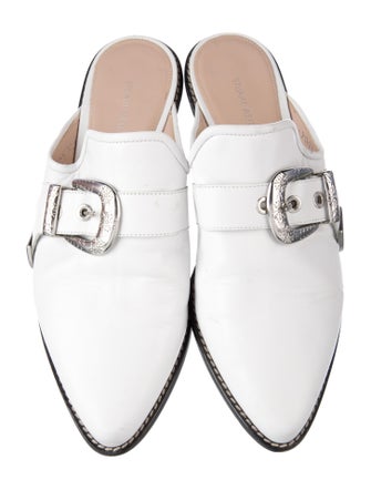 Stuart Weitzman Leather Mules