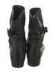 Stuart Weitzman Leather Moto Boots