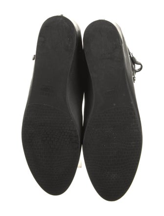 Stuart Weitzman Leather Moto Boots