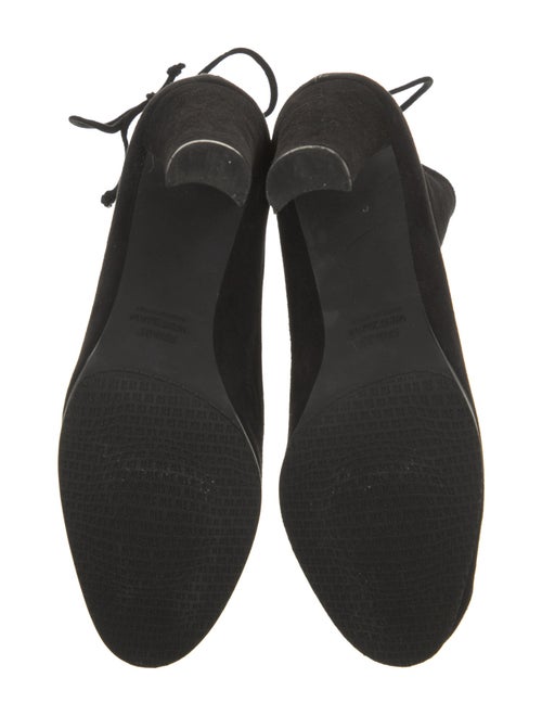 Stuart Weitzman Suede Lace-Up Boots