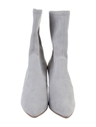 Stuart Weitzman Suede Sock Boots