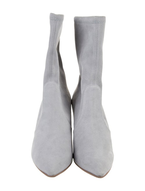 Stuart Weitzman Suede Sock Boots