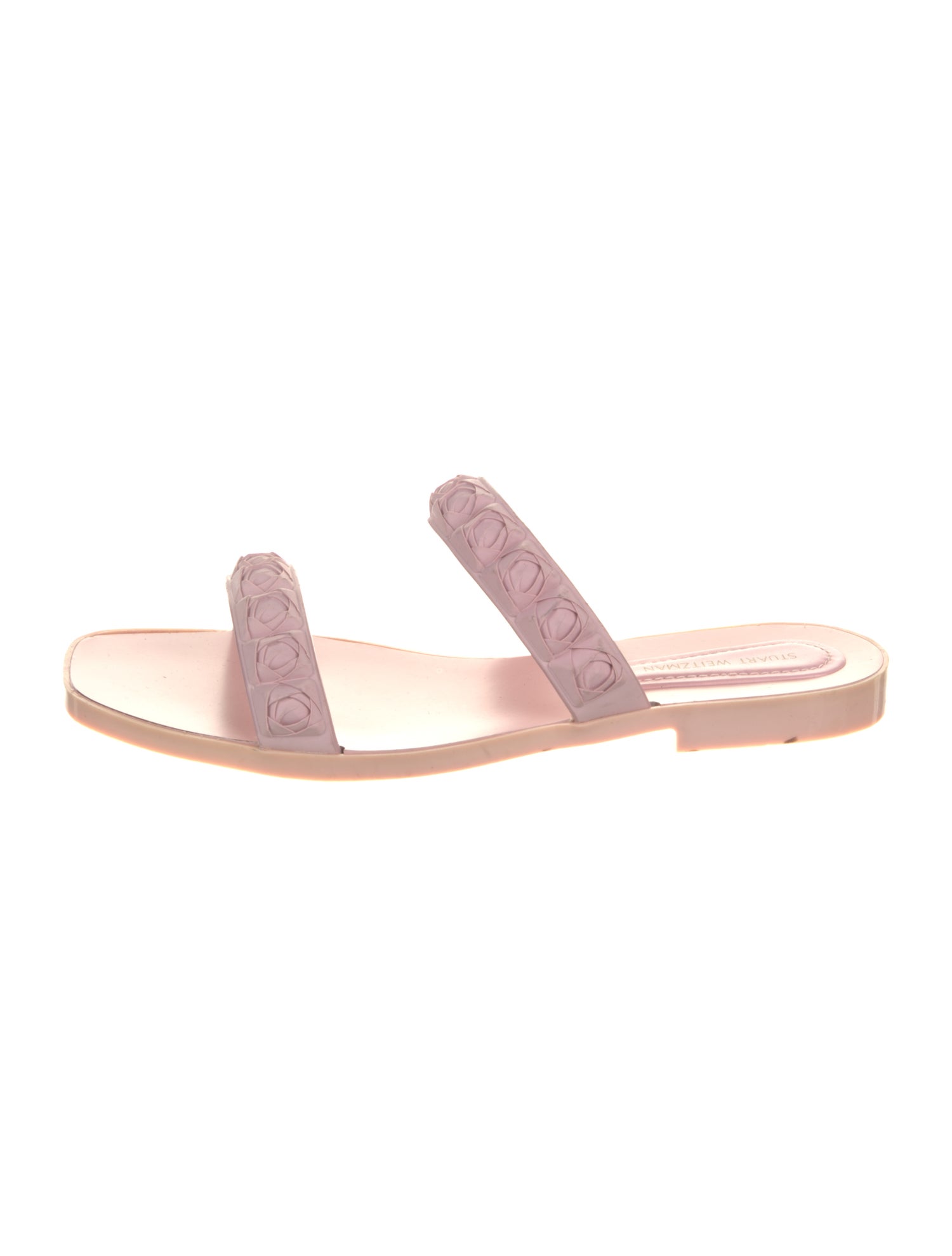 Stuart Weitzman Rubber Slides