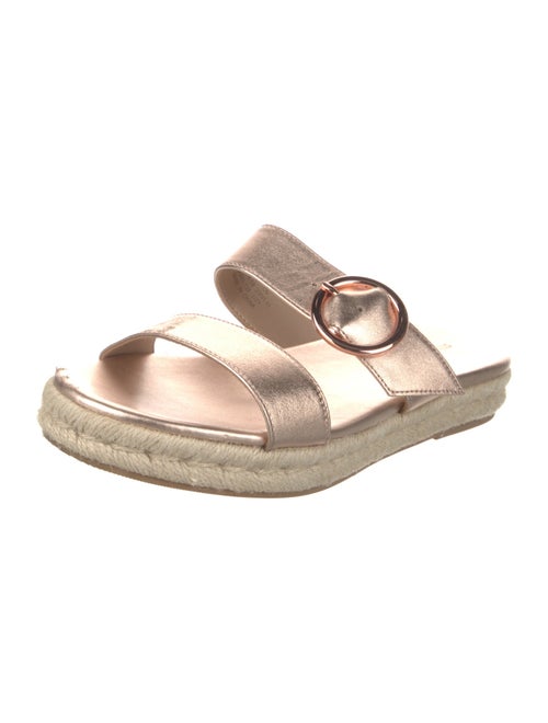 Stuart Weitzman Leather Espadrilles