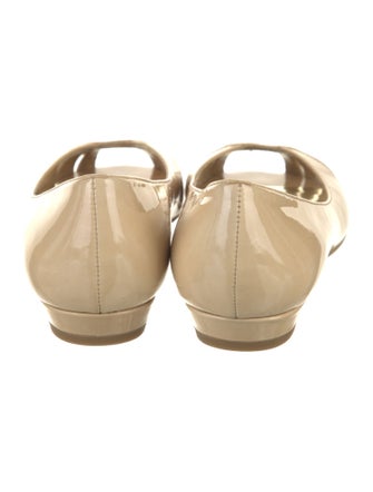 Stuart Weitzman Patent Leather Ballet Flats