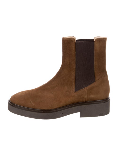 Stuart Weitzman Suede Chelsea Boots