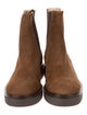 Stuart Weitzman Suede Chelsea Boots