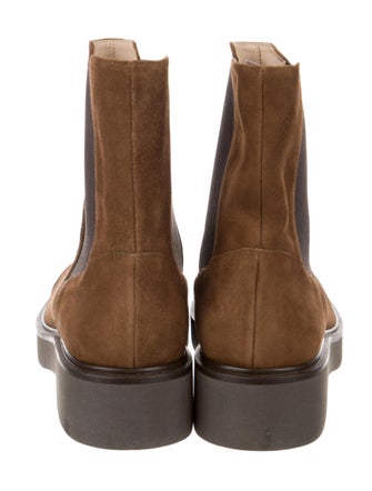 Stuart Weitzman Suede Chelsea Boots