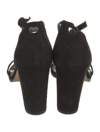 Stuart Weitzman Suede Sandals