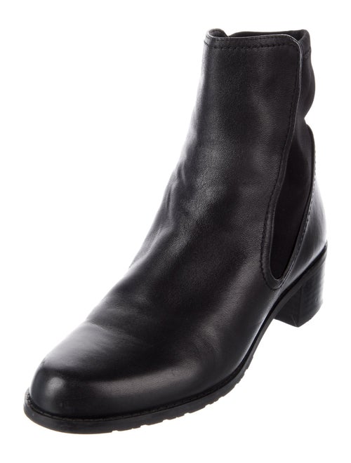 Stuart Weitzman Leather Chelsea Boots
