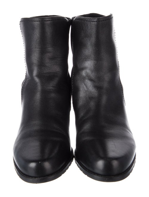 Stuart Weitzman Leather Chelsea Boots