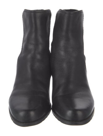 Stuart Weitzman Leather Chelsea Boots