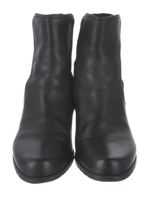 Stuart Weitzman Leather Chelsea Boots
