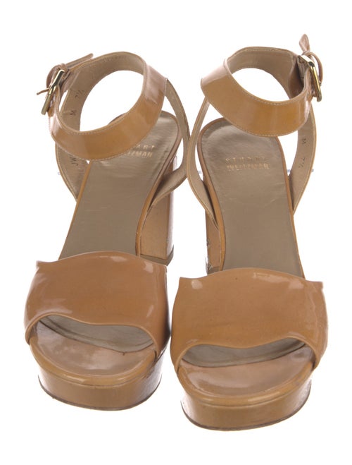 Stuart Weitzman Patent Leather D'Orsay Pumps