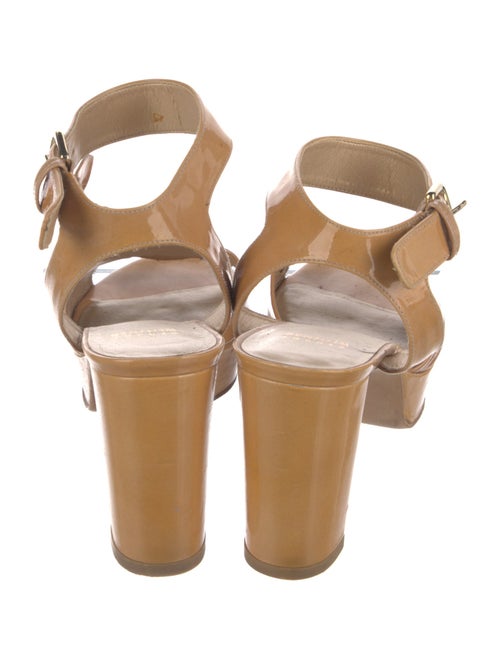 Stuart Weitzman Patent Leather D'Orsay Pumps