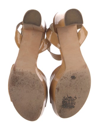 Stuart Weitzman Patent Leather D'Orsay Pumps