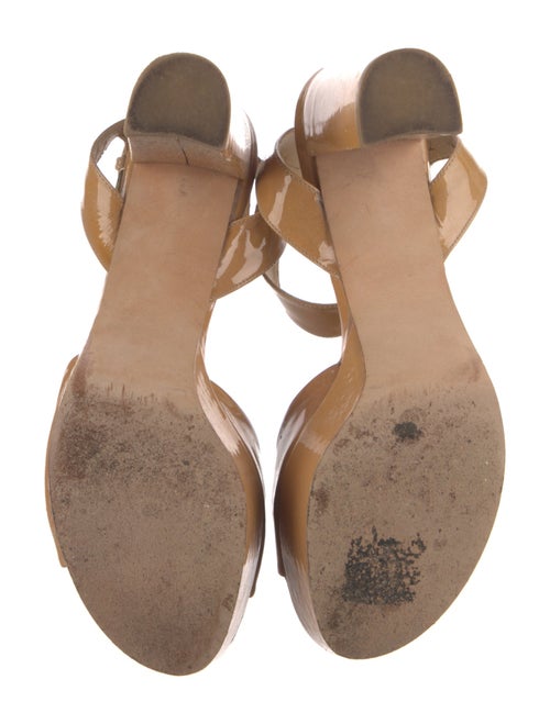 Stuart Weitzman Patent Leather D'Orsay Pumps