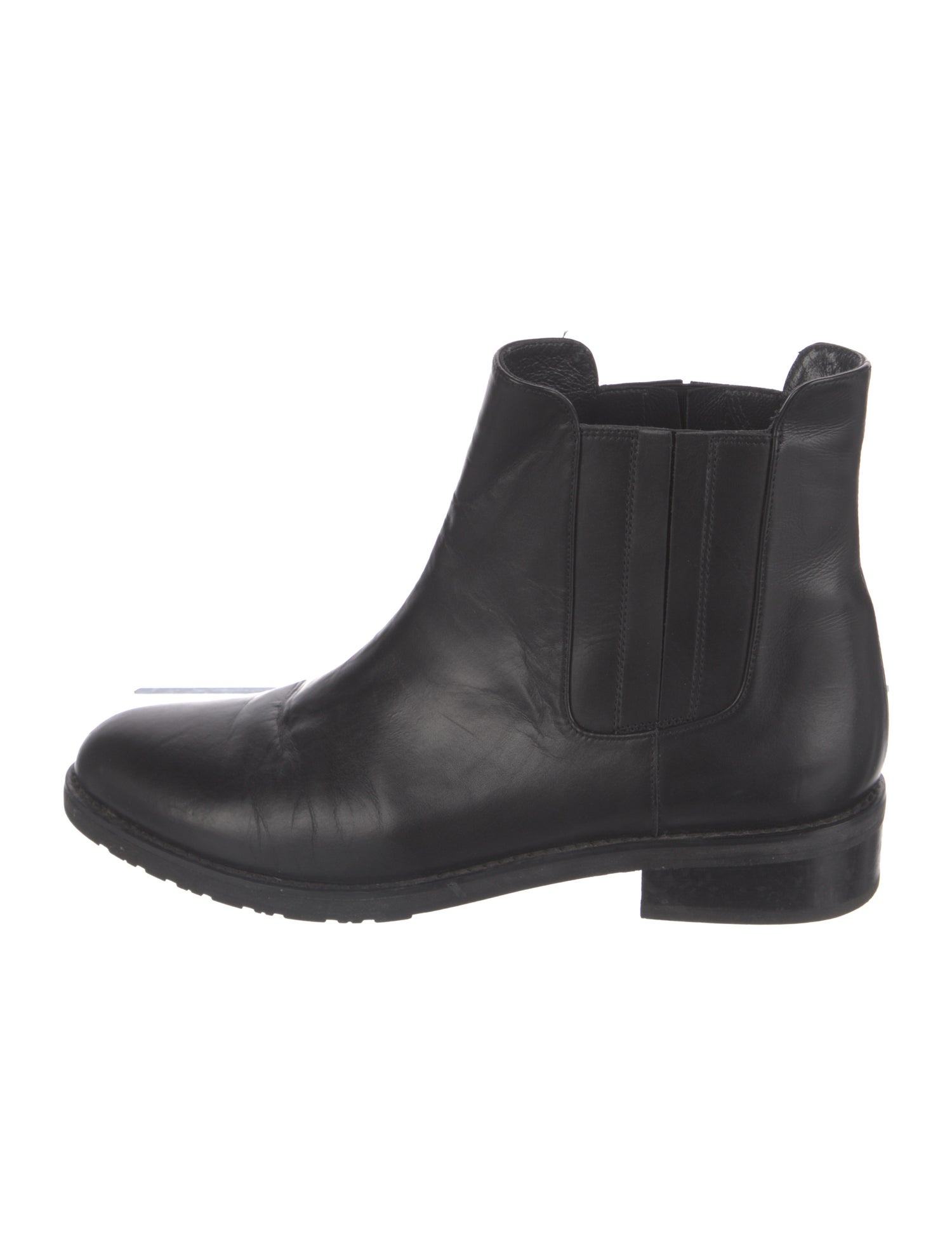 Stuart Weitzman Leather Chelsea Boots