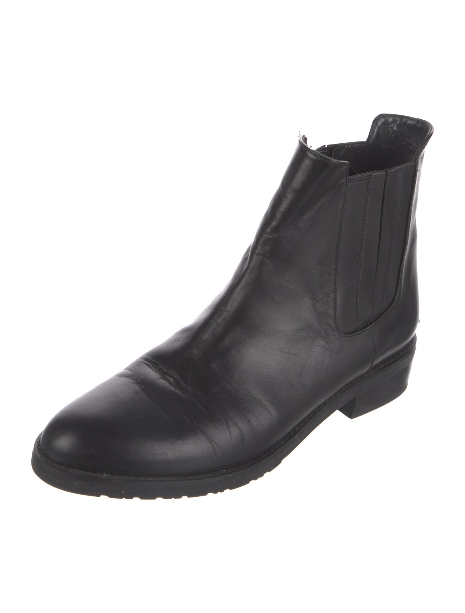 Stuart Weitzman Leather Chelsea Boots