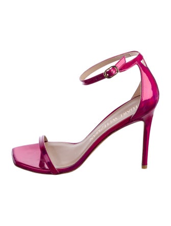 Stuart Weitzman Patent Leather Sandals