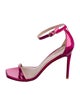 Stuart Weitzman Patent Leather Sandals