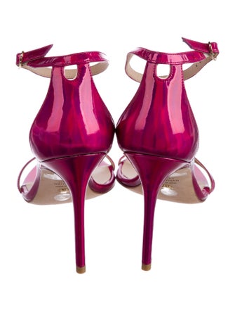 Stuart Weitzman Patent Leather Sandals