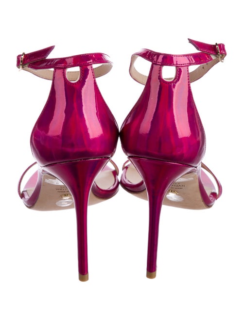 Stuart Weitzman Patent Leather Sandals