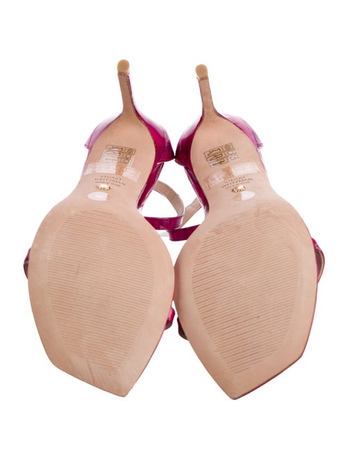 Stuart Weitzman Patent Leather Sandals