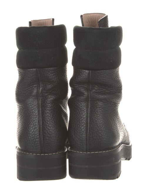 Stuart Weitzman Leather Combat Boots
