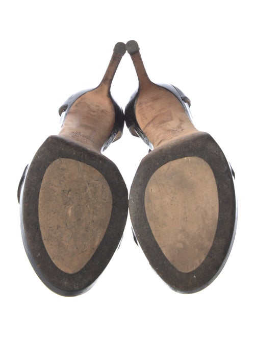 Stuart Weitzman Patent Leather Sandals