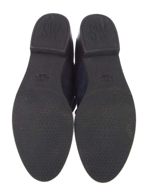 Stuart Weitzman Suede Moto Boots