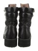 Stuart Weitzman Leather Combat Boots