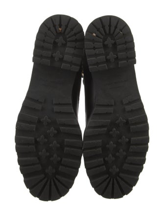 Stuart Weitzman Leather Combat Boots